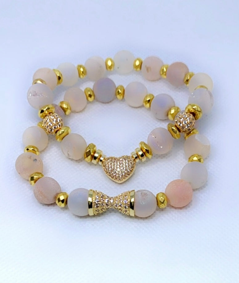 Druzy Heart